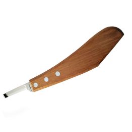 Mustad Short Polished Knife - right hand